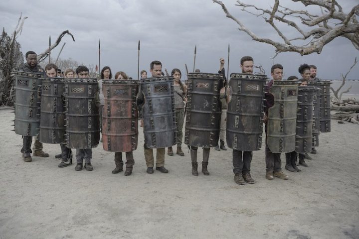 The walking dead 10 temporada imagem promocional 39 aaron marco gage