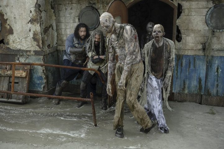 The walking dead 10 temporada imagem promocional 47 ezekiel jerry