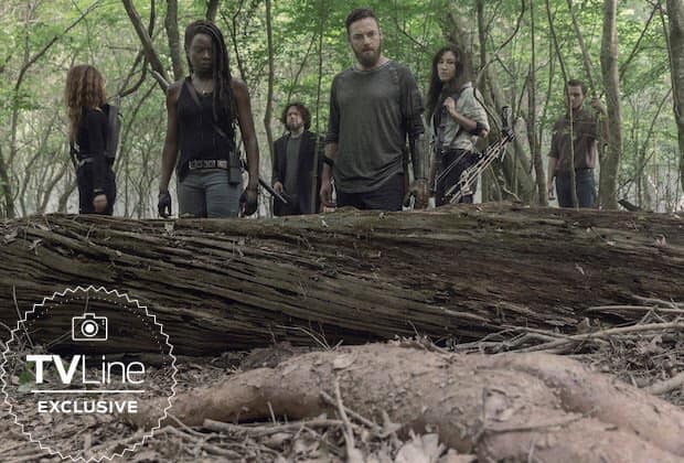 The walking dead 10 temporada magna michonne luke aaron yumiko alden