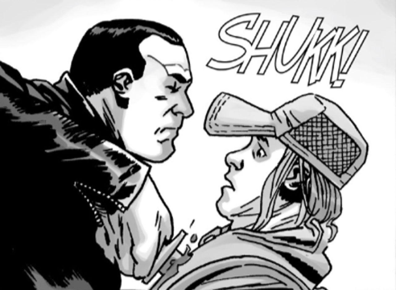the walking dead hq 154 negan brandon morte