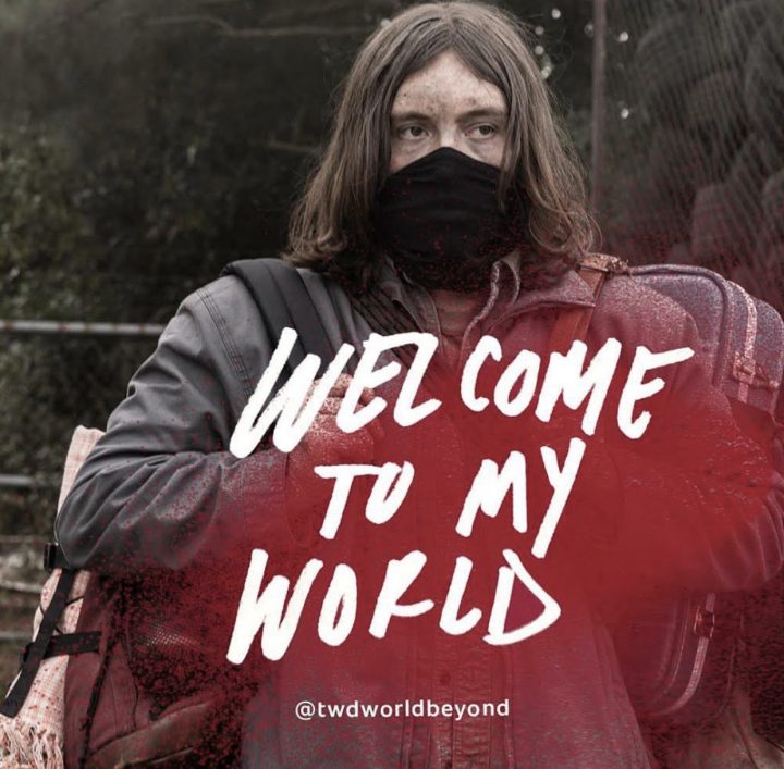 The walking dead world beyond poster personagens 02