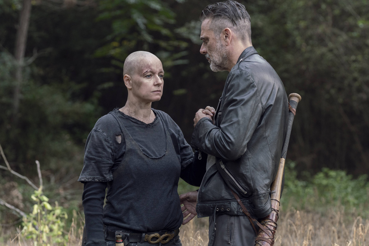 The walking dead 10 temporada fotos oficiais s10e12 12 alpha negan