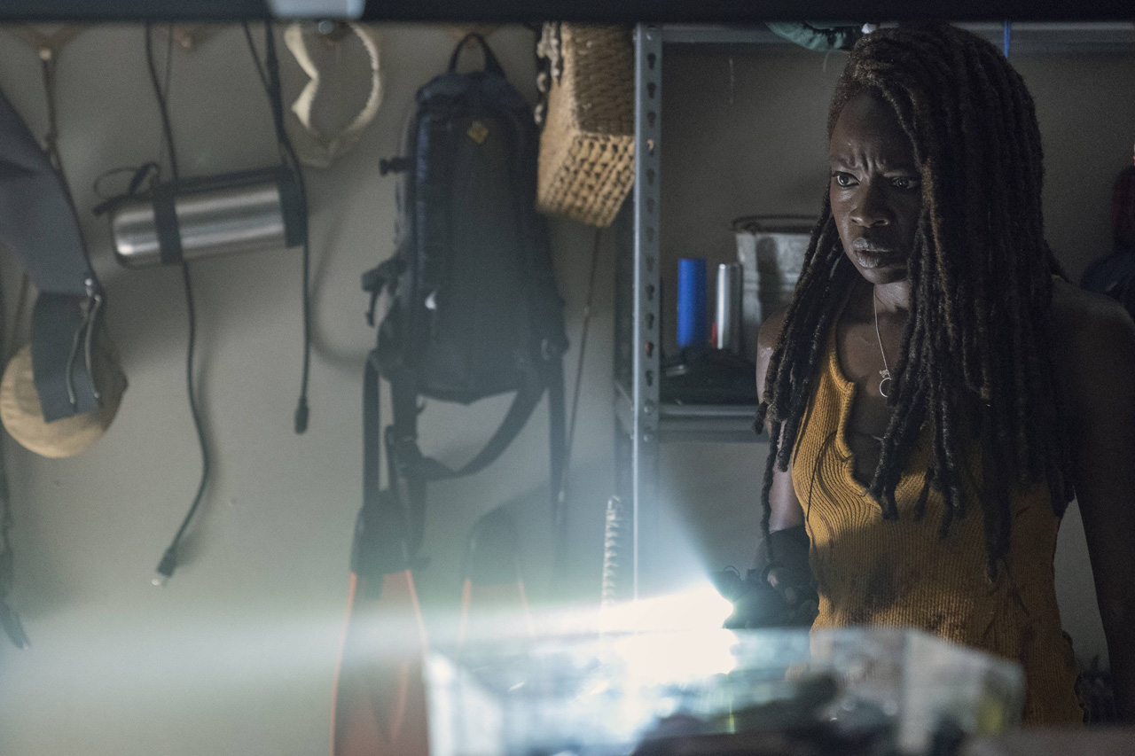 Produtora de The Walking Dead comenta a pista que Michonne encontrou de que Rick estaria vivo