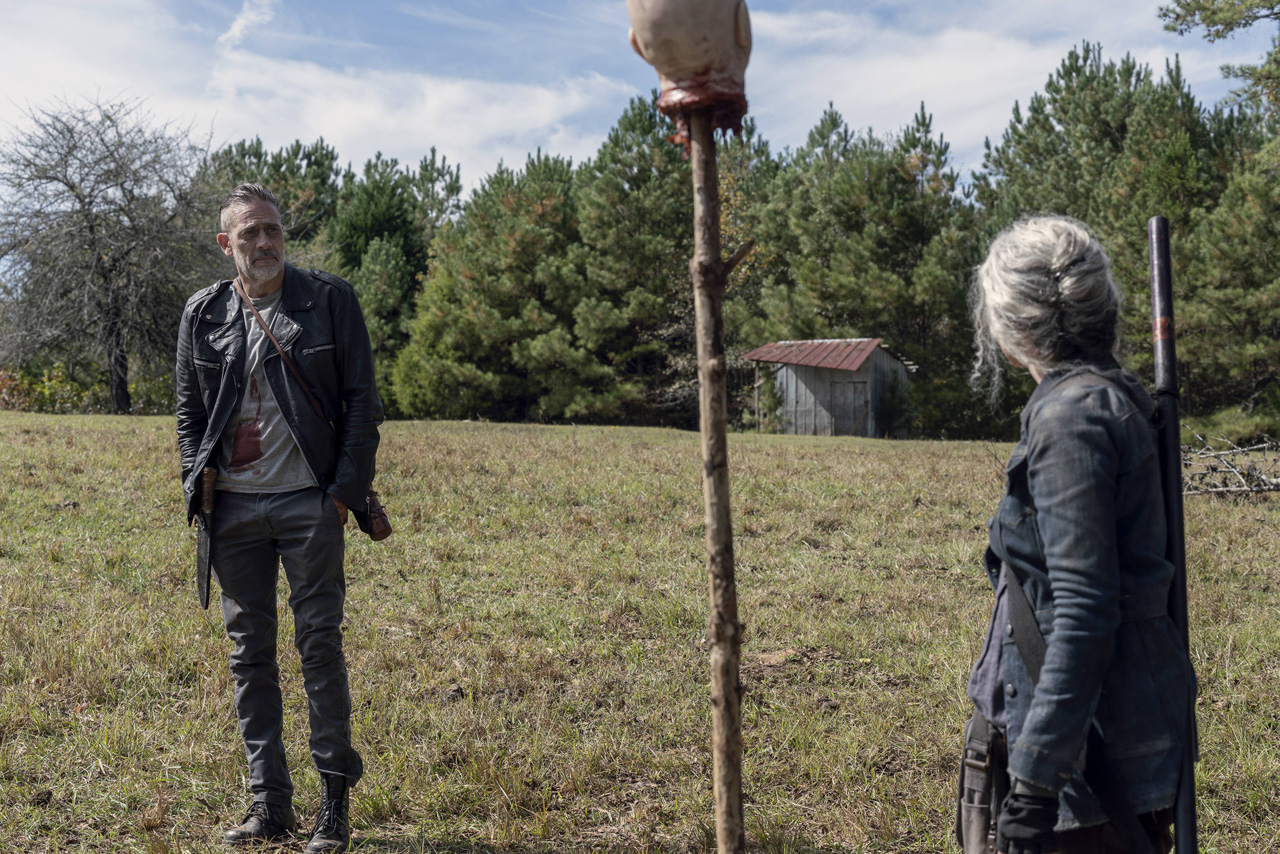 The walking dead 10 temporada s10e14 foto oficial 16 negan carol