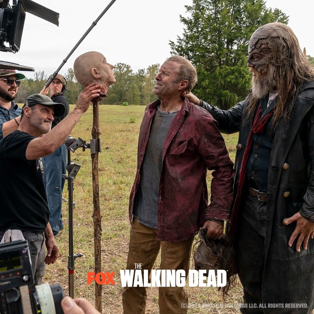 The walking dead 10 temporada s10e14 bastidores 22 ryan hurst alpha