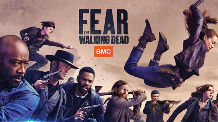 Pôster da 5ª temporada de Fear The Walking Dead.
