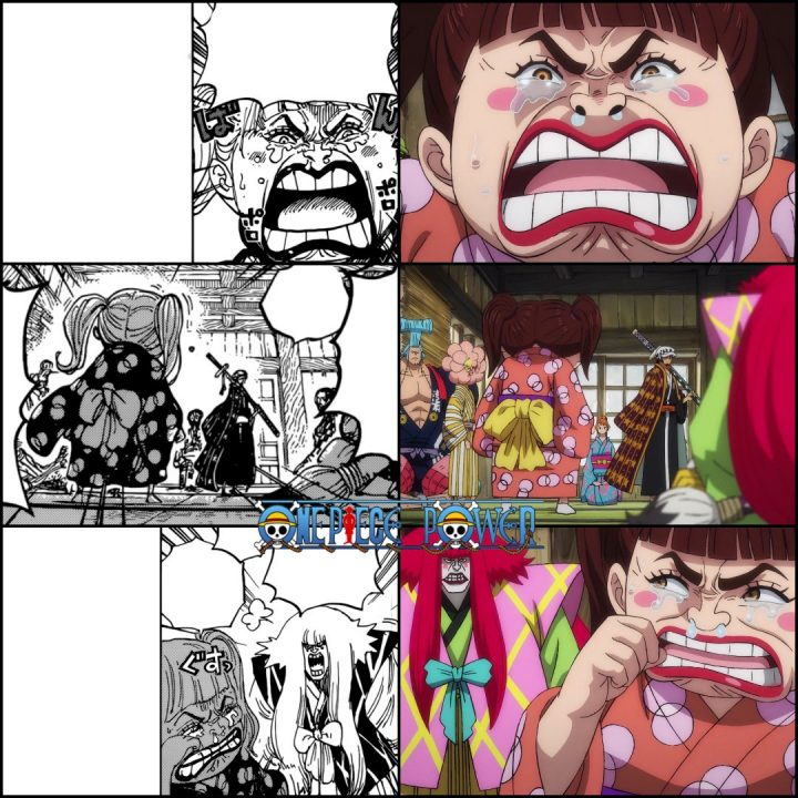 One piece anime manga comparacao episodio 934 capitulo 937 938 09