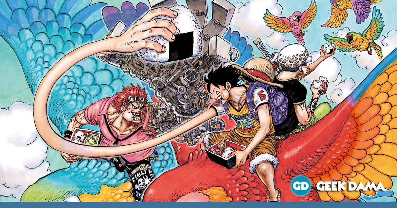 One Piece Video Mostra Eiichiro Oda Desenhando A Capa Colorida Do Capitulo 985