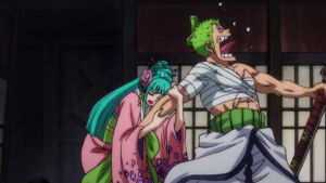 one piece episodio 935 11 roronoa zoro kozuki hiyori