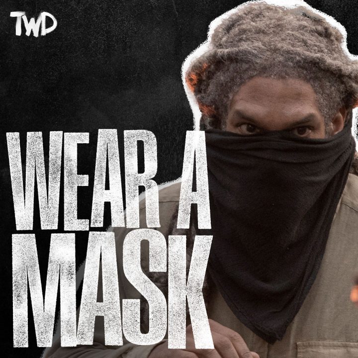 The walking dead campanha wear a mask 02