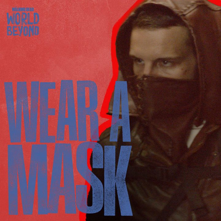 The walking dead campanha wear a mask 07