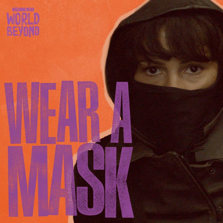 The walking dead campanha wear a mask 08
