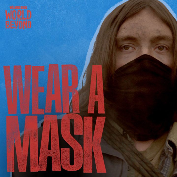 The walking dead campanha wear a mask 09