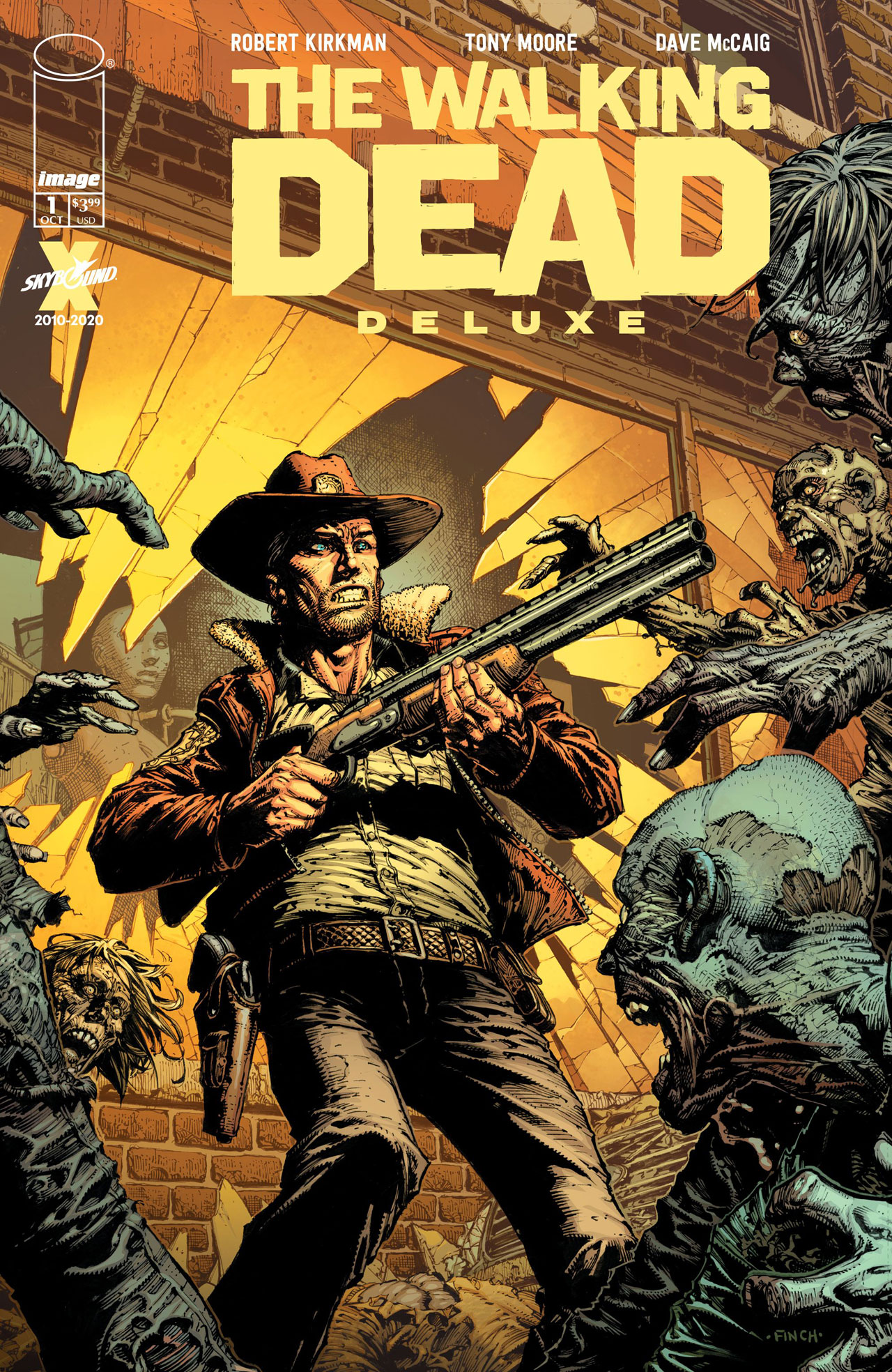 The walking dead deluxe edition hq edicao 001 capa variante 01