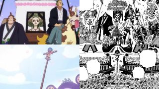 One piece anime manga comparacao episodio 939 capitulos 941 942 postcover