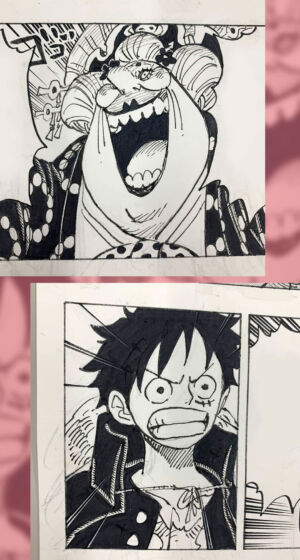 one piece capitulo 987 esbocos rascunho eiichiro oda 05