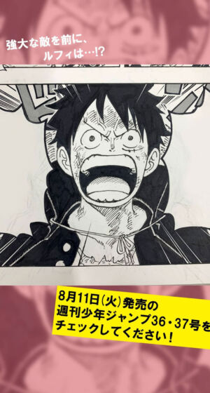one piece capitulo 987 esbocos rascunho eiichiro oda 08