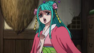 Hiyori no episódio 936 de one piece