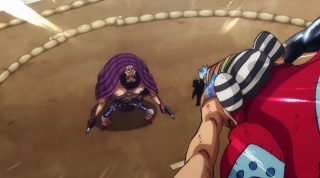 One piece episodio 937 10 madilloman luffy