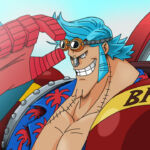 One Piece | Oda desenha como Franky ficaria mais velho, com 50 e 70 anos