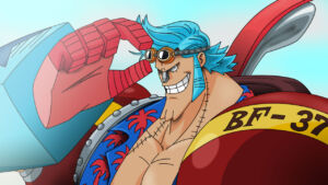 Franky em One Piece, após o time skip.