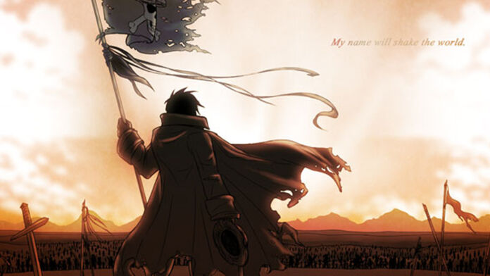 Luffy, o futuro Rei dos Piratas em One Piece.