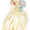 Vestido de noiva inspirado em nami, de one piece