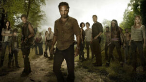 Pôster da 3ª temporada de The Walking Dead.