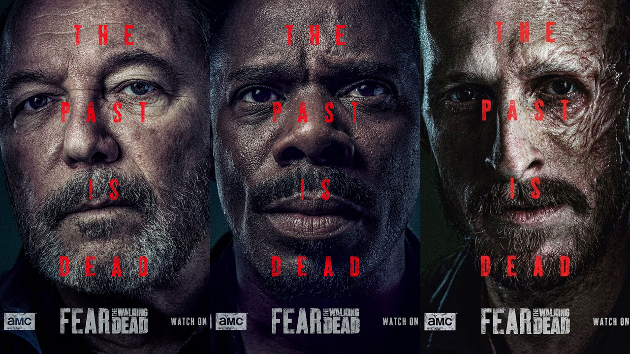 Daniel salazar, victor strand e dwight estão entre os personagens com pôsteres na 6ª temporada de fear the walking dead.