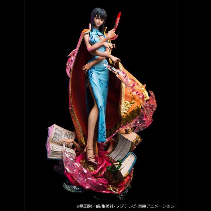 One piece log collection oogata statue series action figure nico robin 04