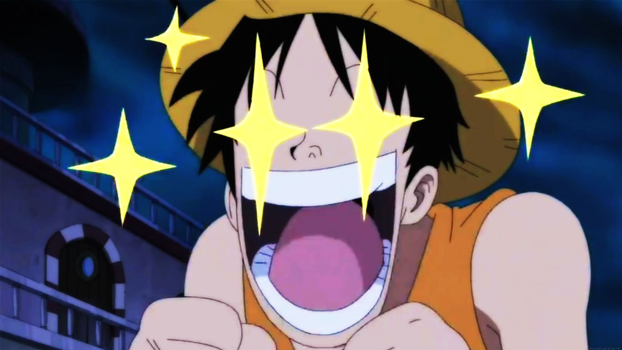 One Piece | Luffy extremamente animado