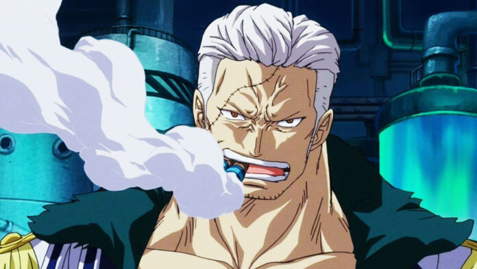 Smoker em Punk Hazard, no anime de One Piece.
