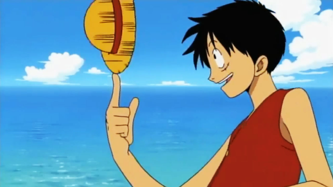 Monkey D. Luffy, na primeira abertura de One Piece, "We Are".