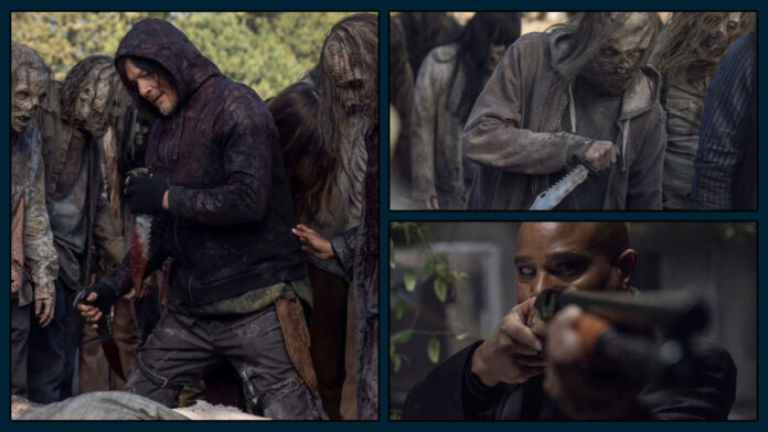 Galeria de fotos de setembro de 2020 com cenas do 16º episódio da 10ª temporada de The Walking Dead.