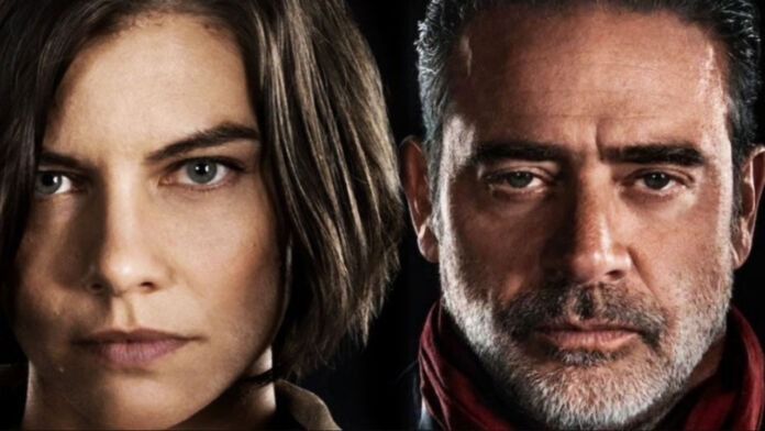 Maggie e Negan em The Walking Dead.