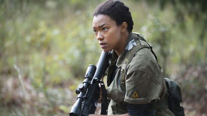 Sasha, no 13º episódio da 5ª temporada de The Walking Dead.