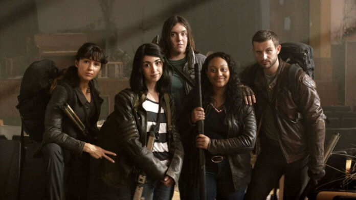 Os sobreviventes de The Walking Dead: World Beyond.