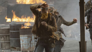 Luciana e Virginia no 6º episódio da 6ª temporada de Fear The Walking Dead.