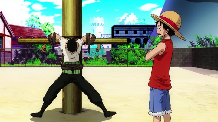 One piece episode of east blue zoro luffy 2 postcover
