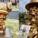 One Piece | Chopper e Brook ganham estátuas de bronze no Japão