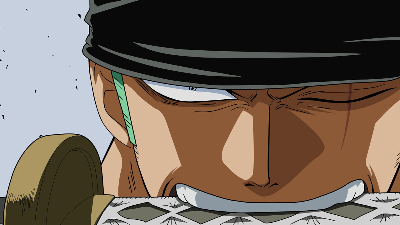 Zoro após o timeskip em One Piece.