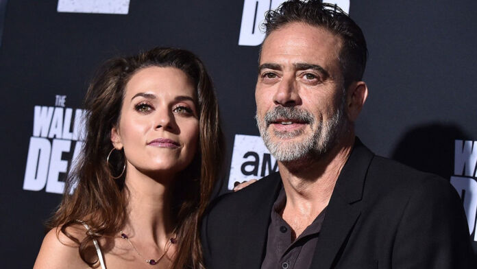 O casal Hilarie Burton e Jeffrey Dean Morgan.