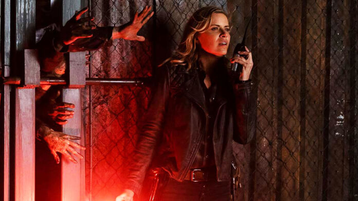 Cena final de Madison Clark, no 8º episódio da 4ª temporada de Fear The Walking Dead.