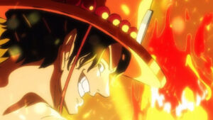 Portgas D. Ace em One Piece.