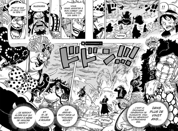 One Piece  Spoilers completos do mangá 1024 – Um certo alguém