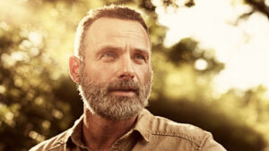 Rick Grimes na 9ª temporada de The Walking Dead.