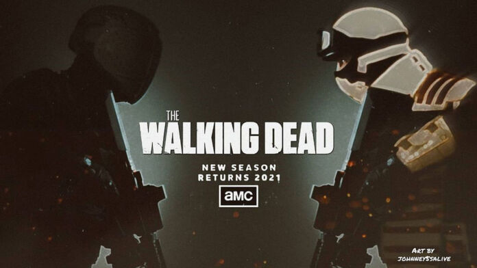 Fanart mostra CRM VS Commonwealth em The Walking Dead