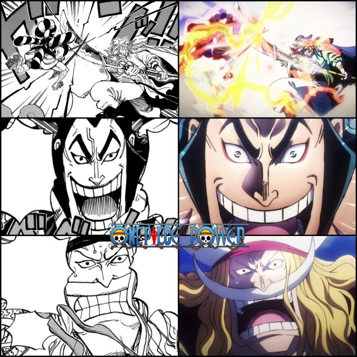 One Piece  Comparação Anime x Mangá do episódio 963