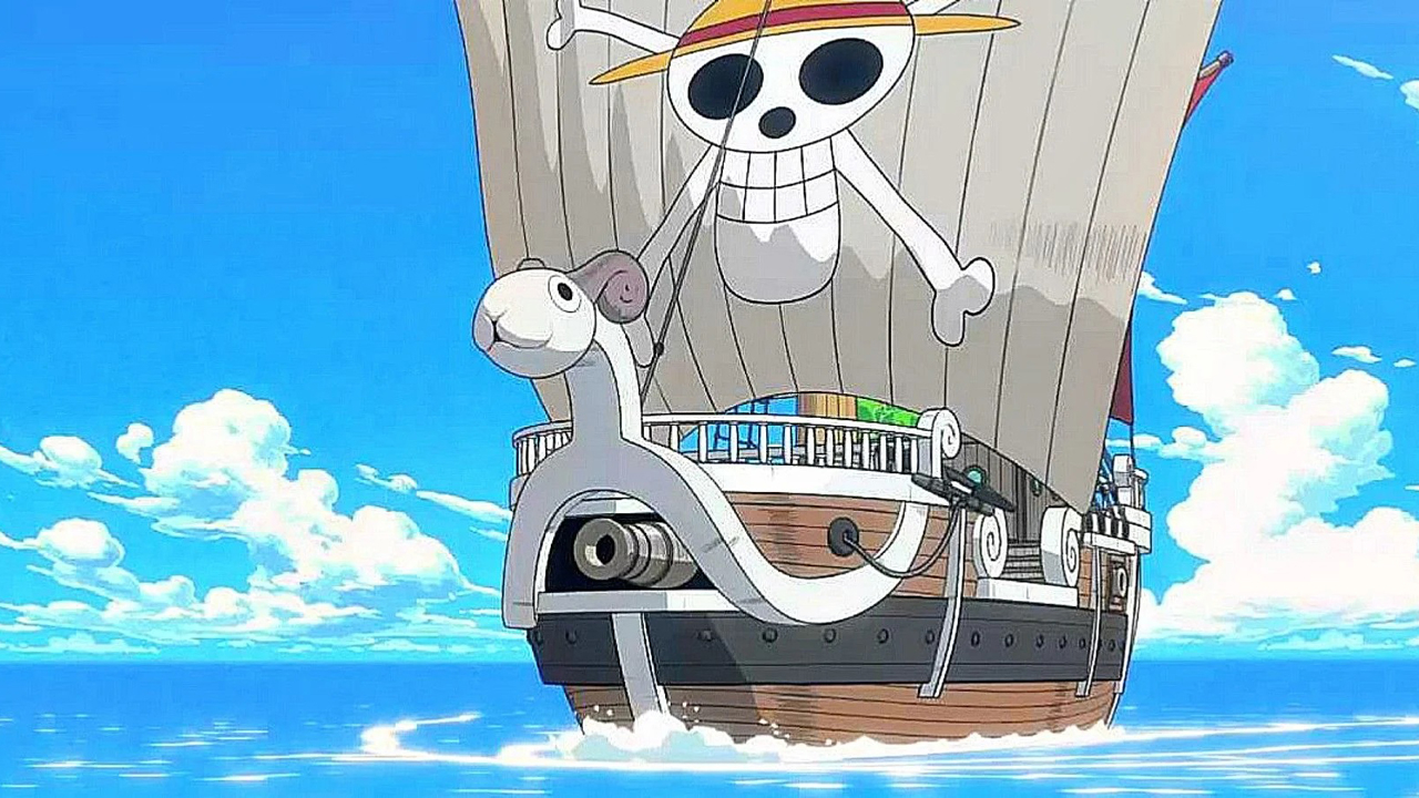 One Piece | Going Merry, o primeiro navio da tripulação dos Chapéus de Palha.