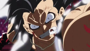 One Piece | Luffy usando o Gear 4: Snakeman.